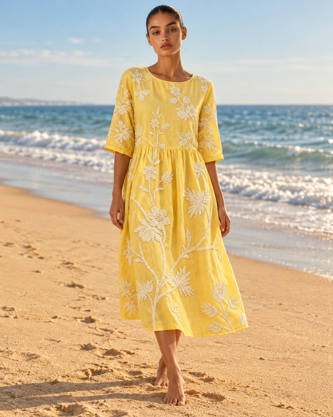 Billie™ | Breezy beach midi dress