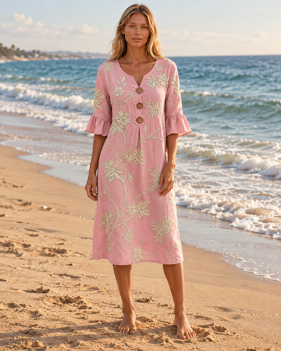 Grace™ | Draped satin midi dress