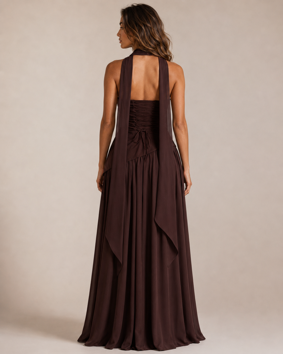Evie™ | Strapless split maxi dress