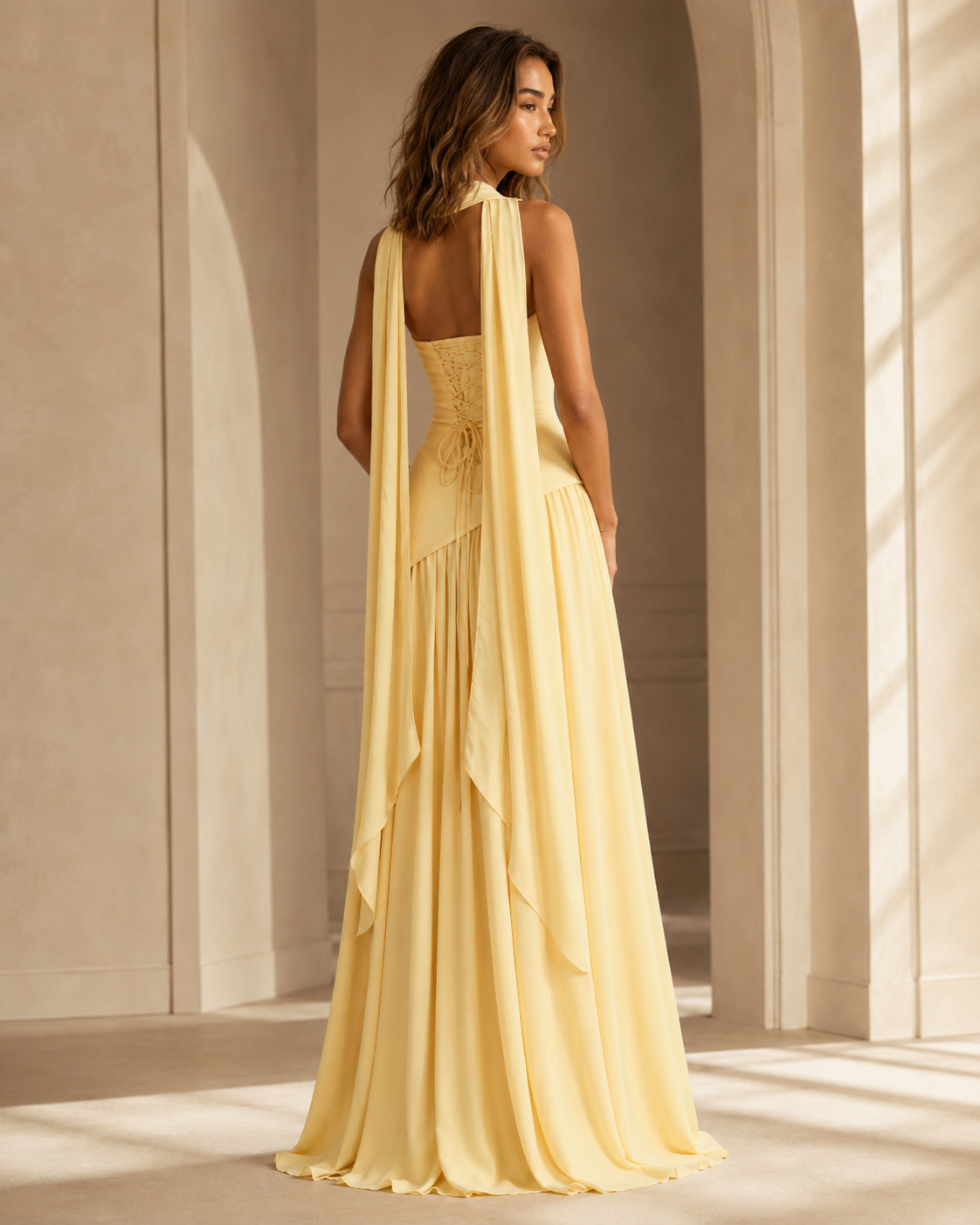 Evie™ | Strapless split maxi dress