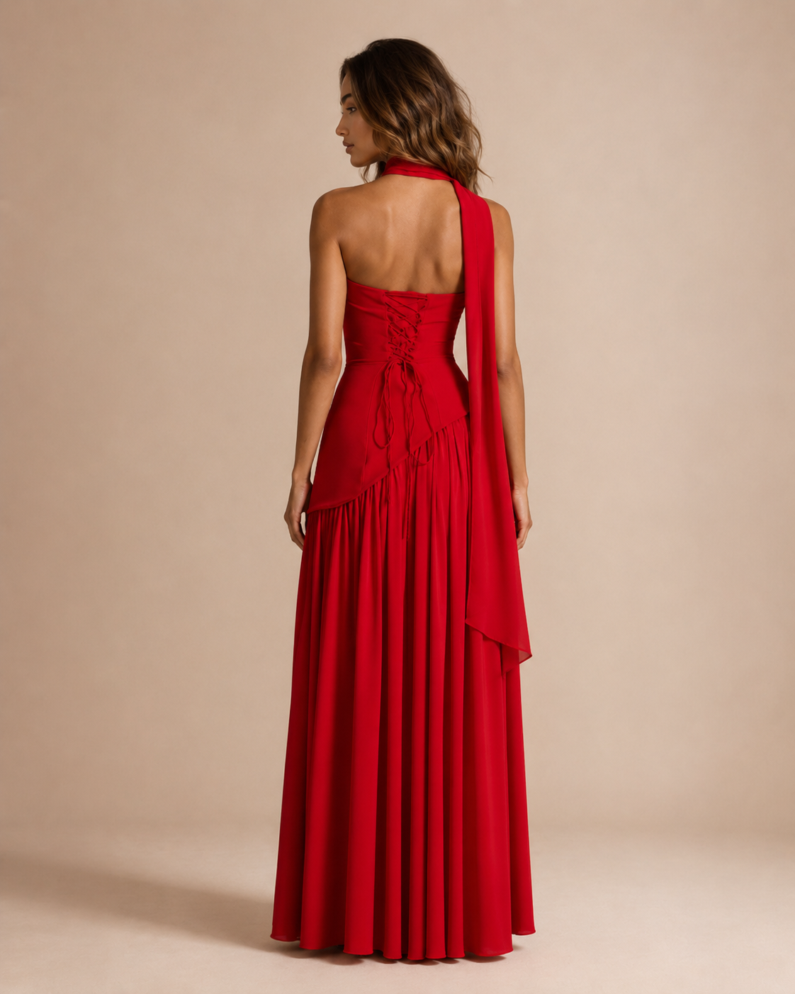 Evie™ | Strapless split maxi dress