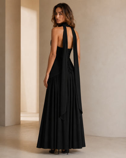 Evie™ | Strapless split maxi dress