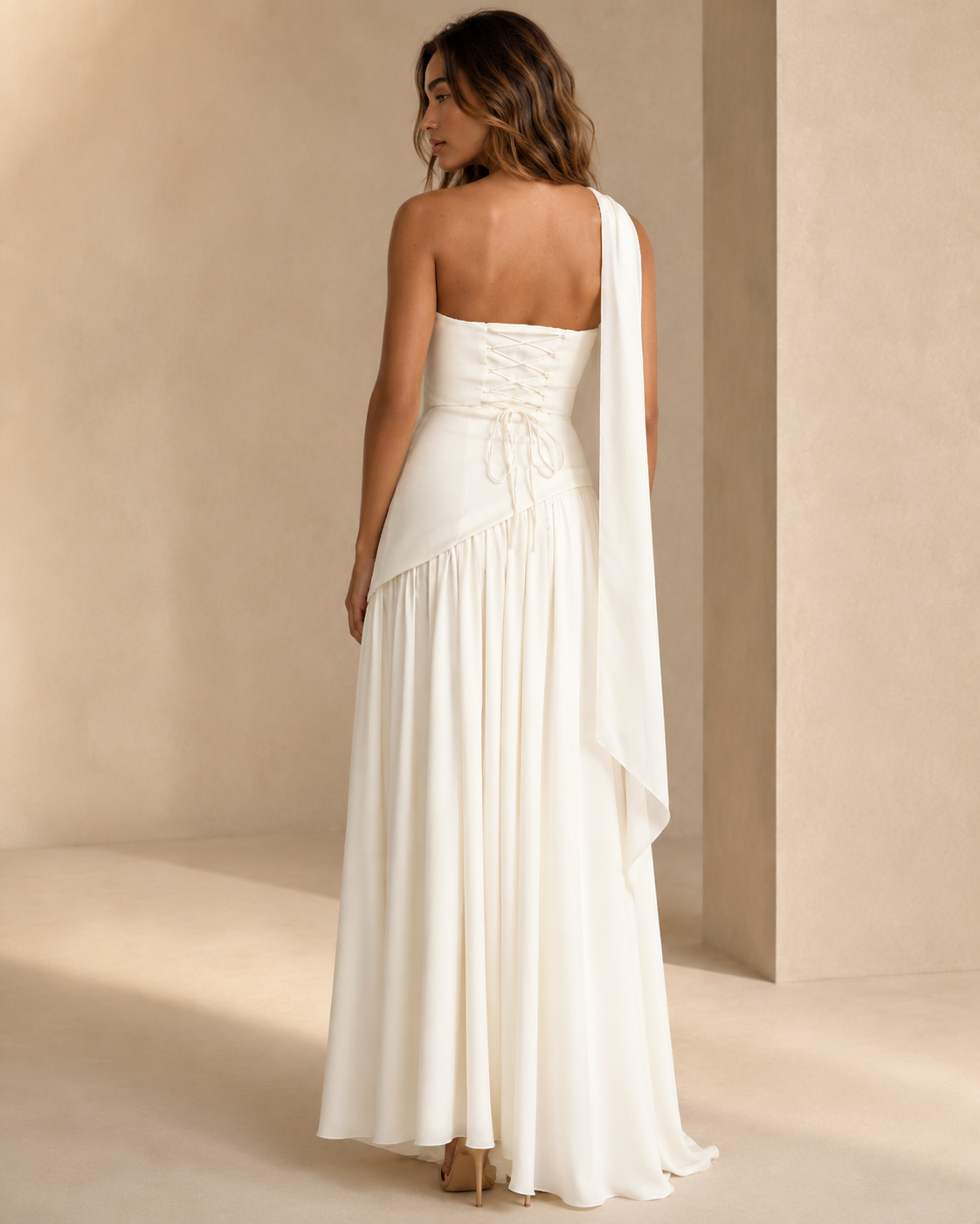 Evie™ | Strapless split maxi dress