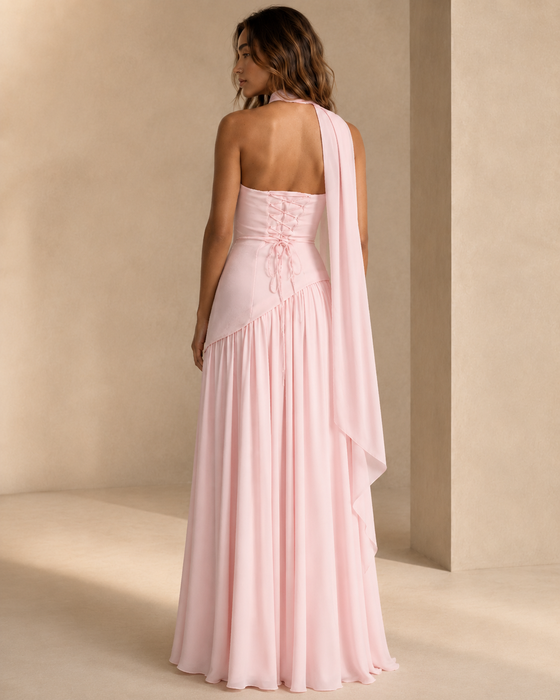 Evie™ | Strapless split maxi dress
