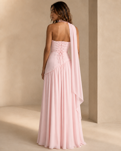 Evie™ | Strapless split maxi dress
