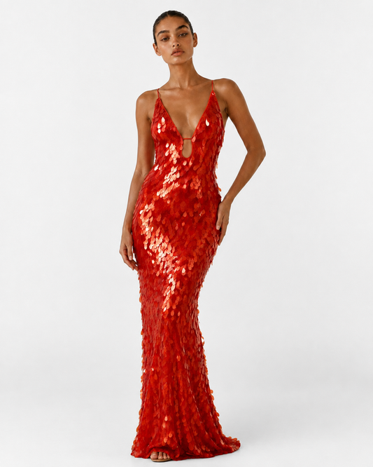 Eliza™ | Sequin mermaid maxi dress